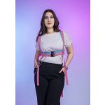 Világosrózsaszín hosszú hám